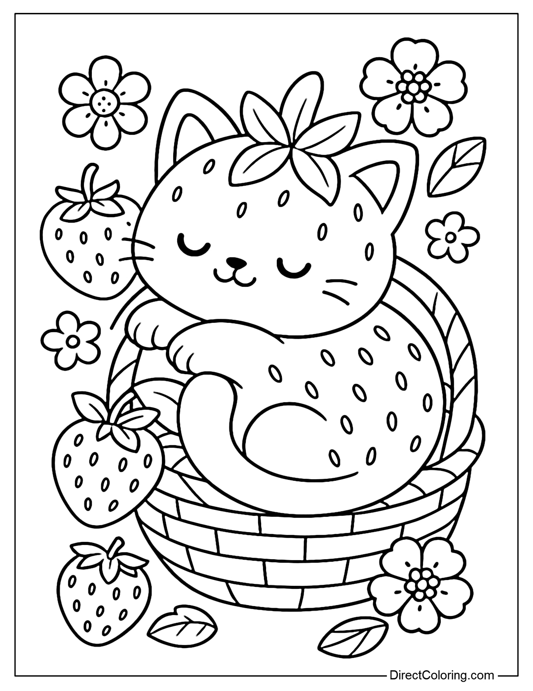 coloring pages for strawberry coloring pages for strawberry