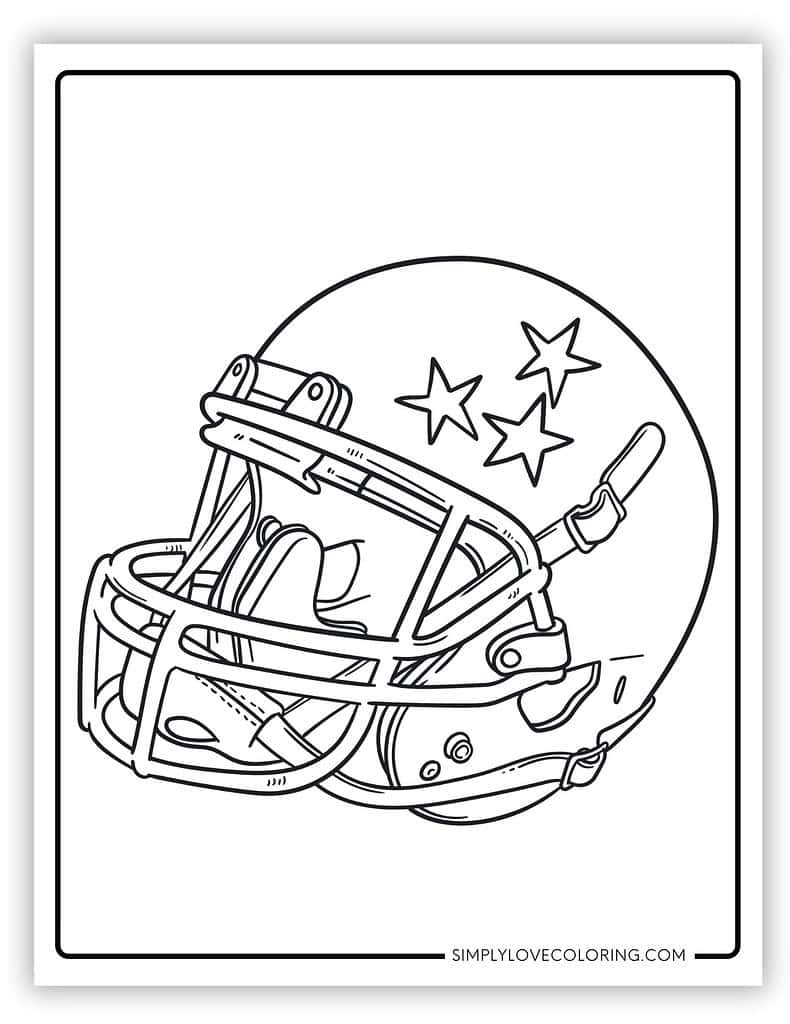 football player coloring page football player coloring page