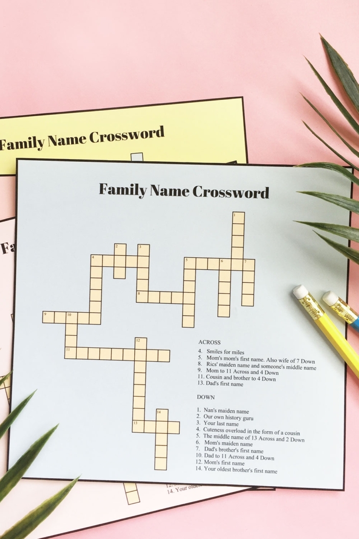 Games For Kids DIY Printable Crossword Puzzles Games For Kids DIY Printable Crossword Puzzles