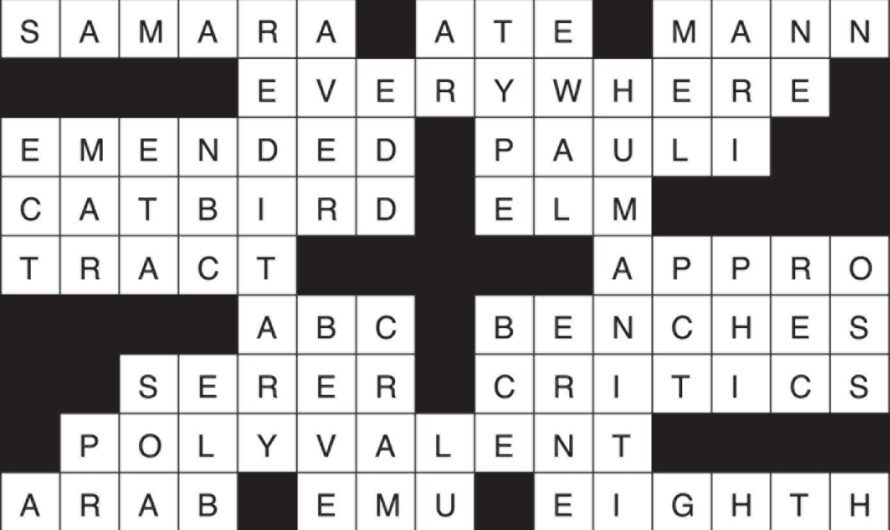 Genus Of Geese Crossword