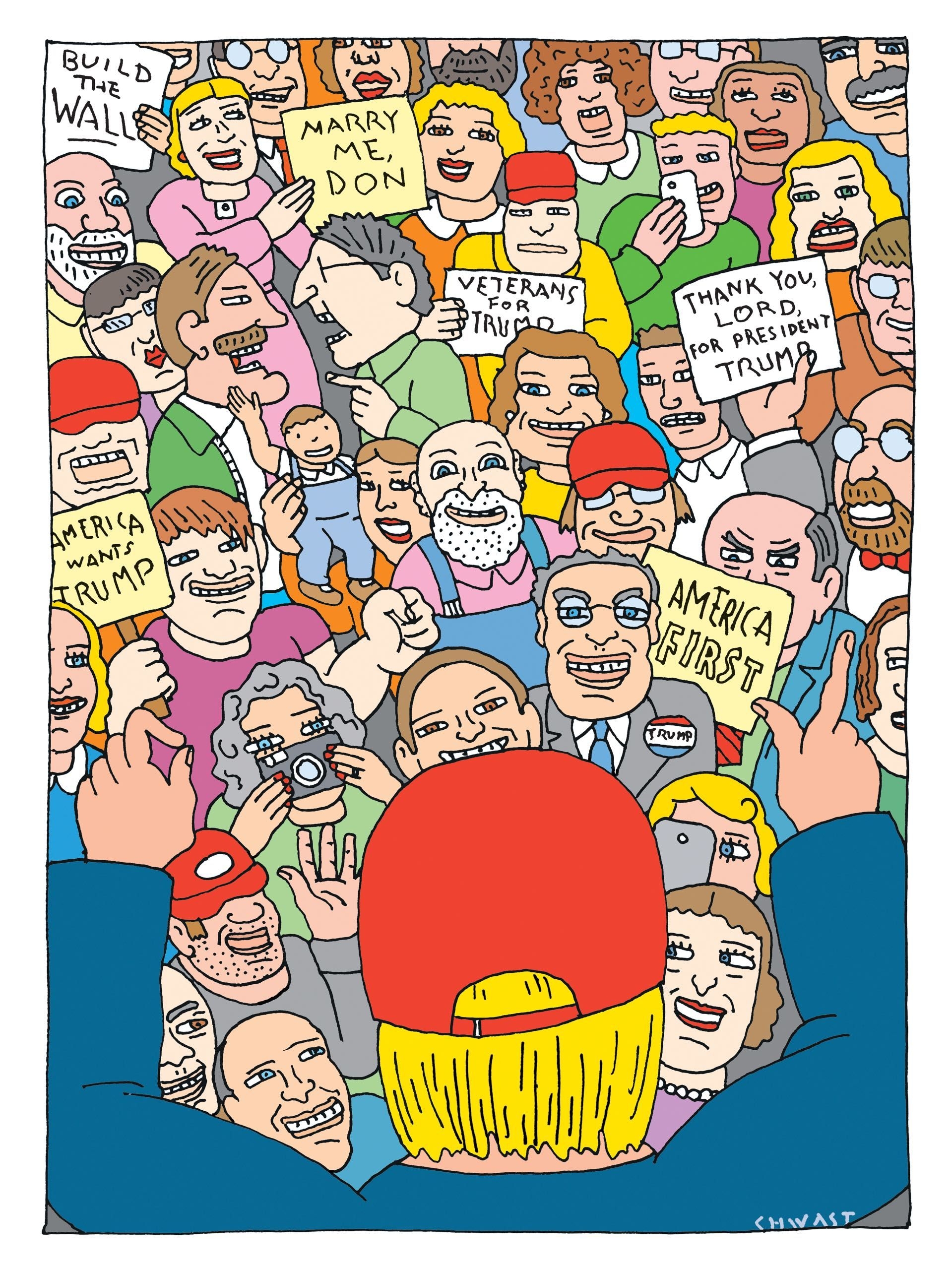 George Saunders Goes To Trump Rallies The New Yorker George Saunders Goes To Trump Rallies The New Yorker