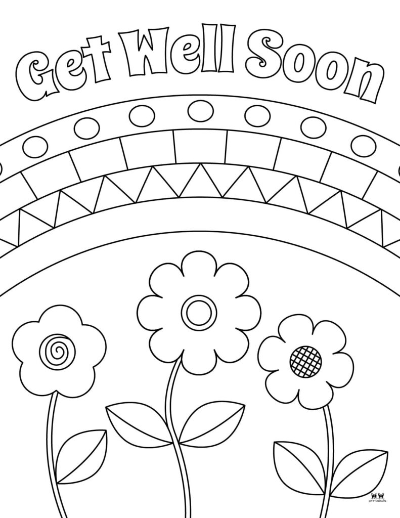 Get Well Soon Coloring Pages 15 FREE Pages Printabulls Get Well Soon Coloring Pages 15 FREE Pages Printabulls