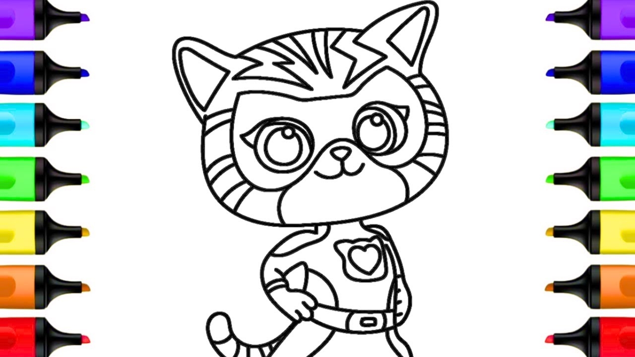 Ginny SuperKitties Coloring Pages Disney Junior SuperKitties Coloring Book Pages Art YouTube Ginny SuperKitties Coloring Pages Disney Junior SuperKitties Coloring Book Pages Art YouTube