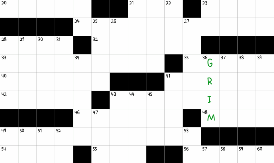 Gloomy Crossword Clue