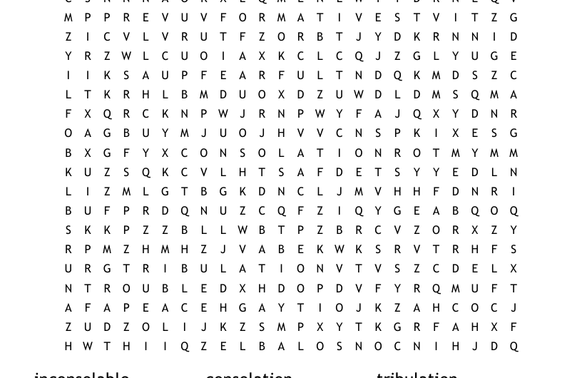 Comfort Crossword Clue