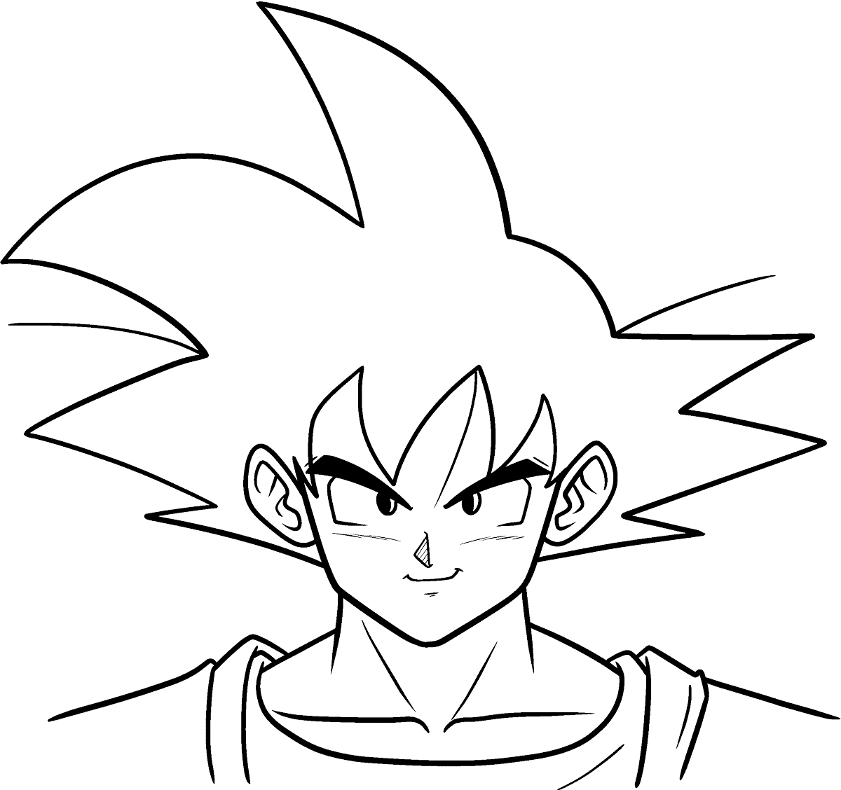 goku dragon ball z coloring pages goku dragon ball z coloring pages