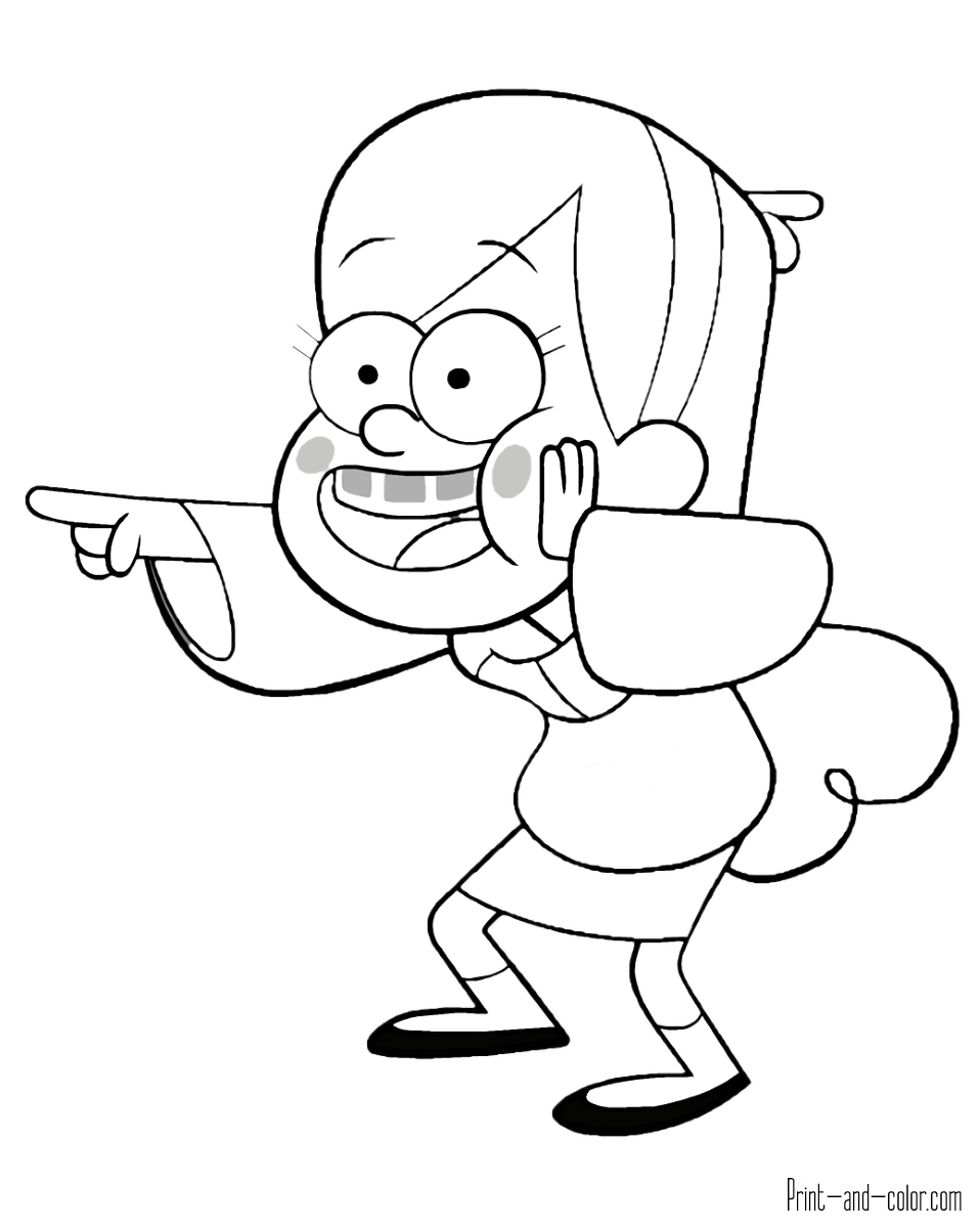 gravity falls coloring pages gravity falls coloring pages
