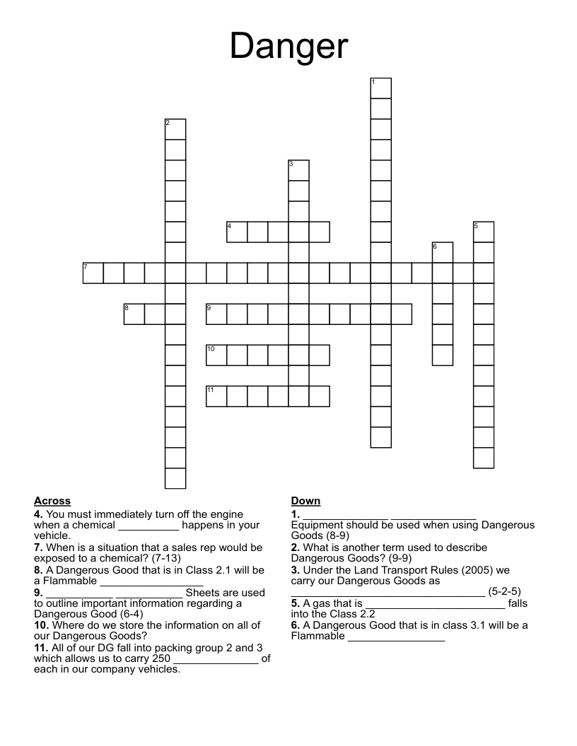 danger crossword clue danger crossword clue