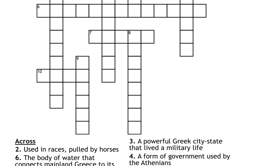 Column Style Crossword Clue