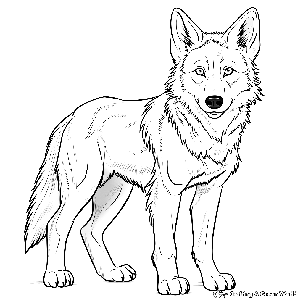 Grey Wolf Coloring Pages Free Printable Grey Wolf Coloring Pages Free Printable