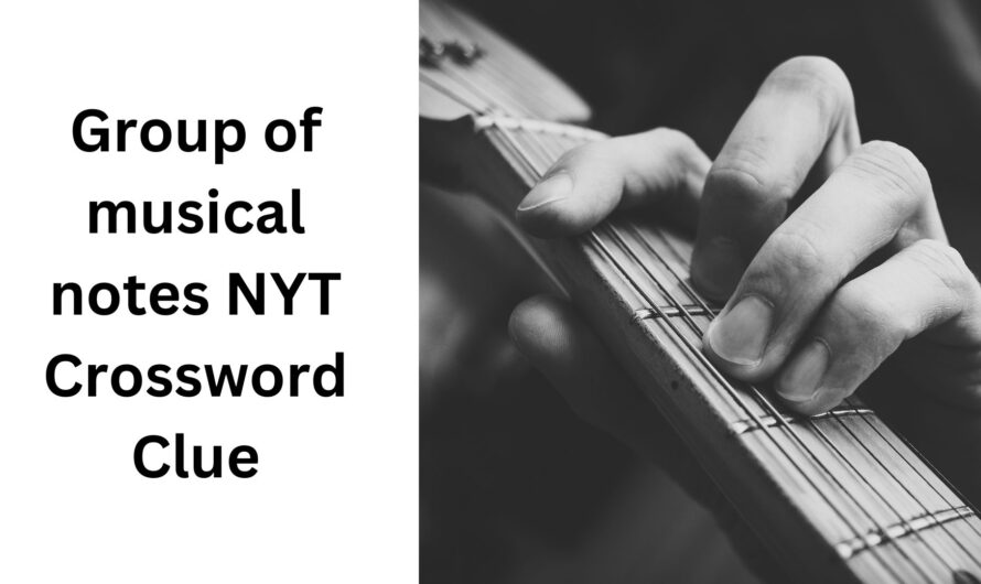 Group Of Musical Notes Crossword Clue