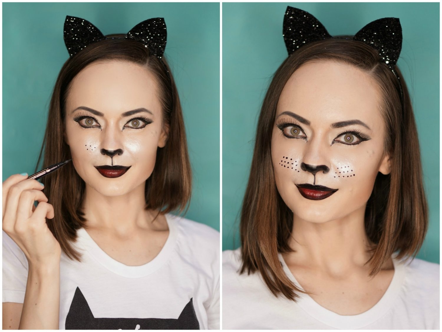 Halloween Cat Makeup Tutorial Style Sprinter Halloween Cat Makeup Tutorial Style Sprinter