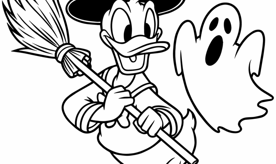 Donald Duck Coloring Pages