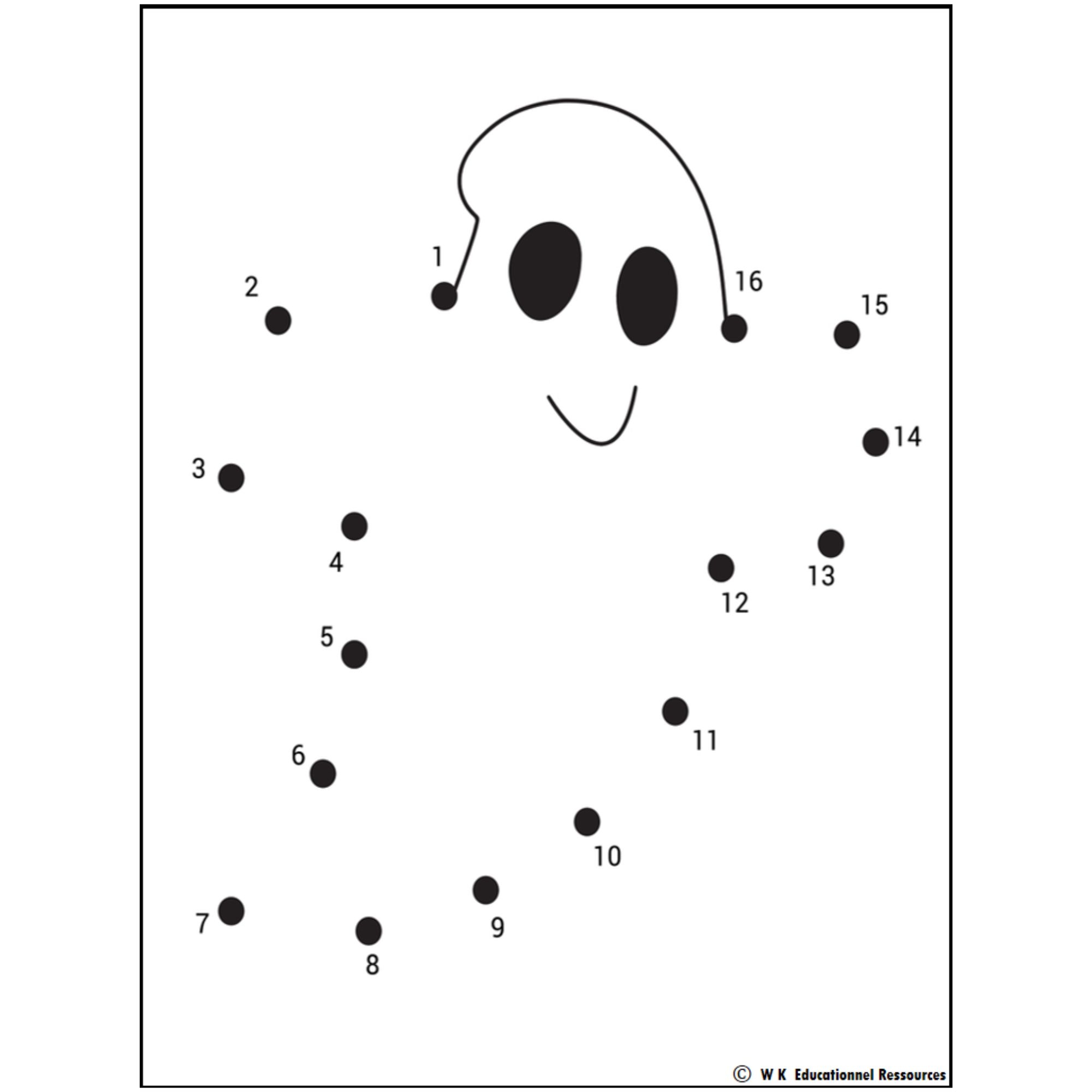 HALLOWEEN HOLIDAY Dot to Dot Coloring Page Skip Count By 1 2 3 Math Collection Made By Teachers HALLOWEEN HOLIDAY Dot to Dot Coloring Page Skip Count By 1 2 3 Math Collection Made By Teachers
