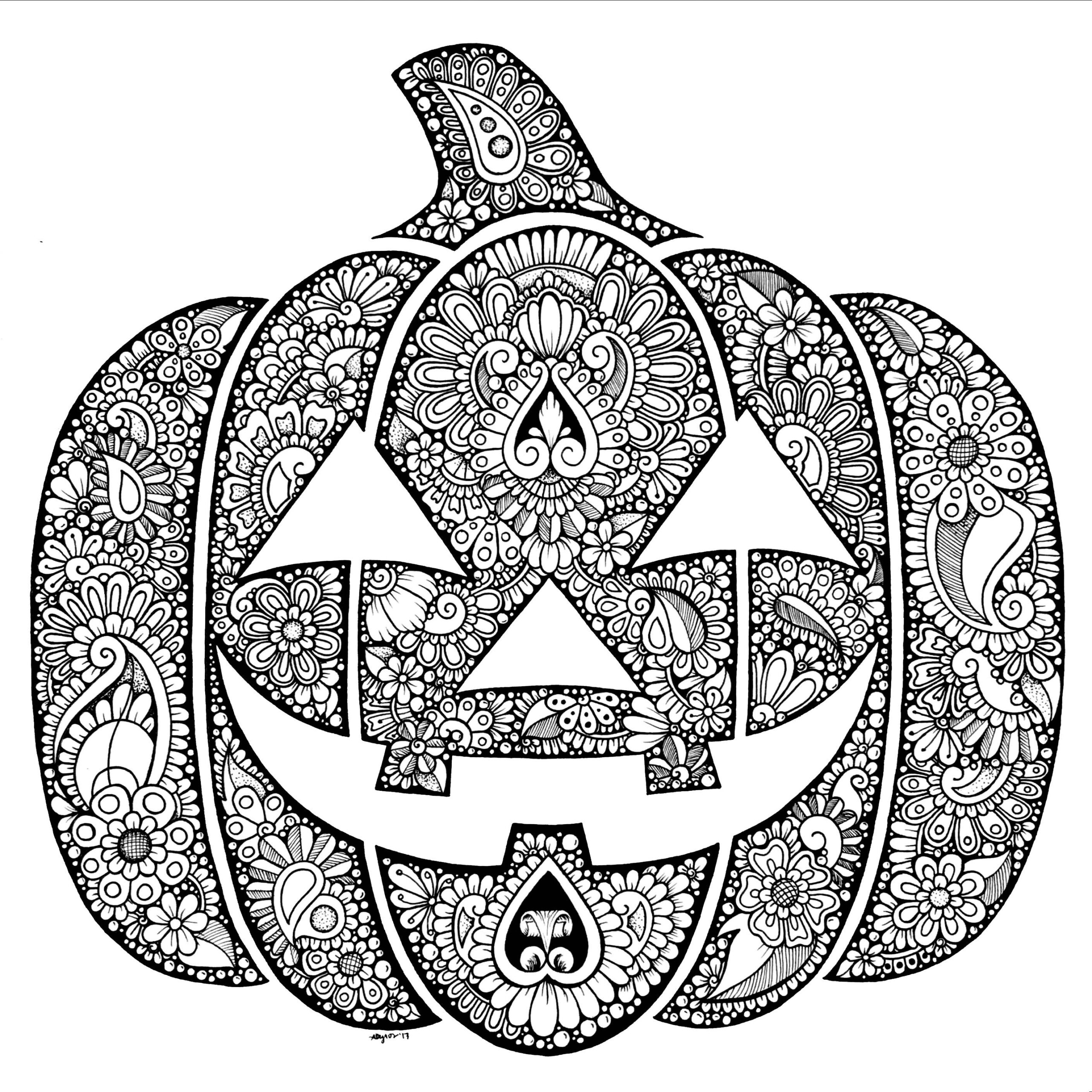 jack o lantern coloring page jack o lantern coloring page