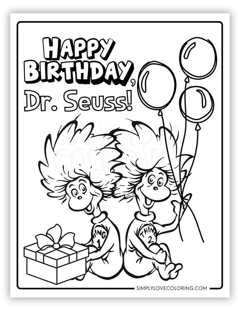 dr seuss coloring pages dr seuss coloring pages
