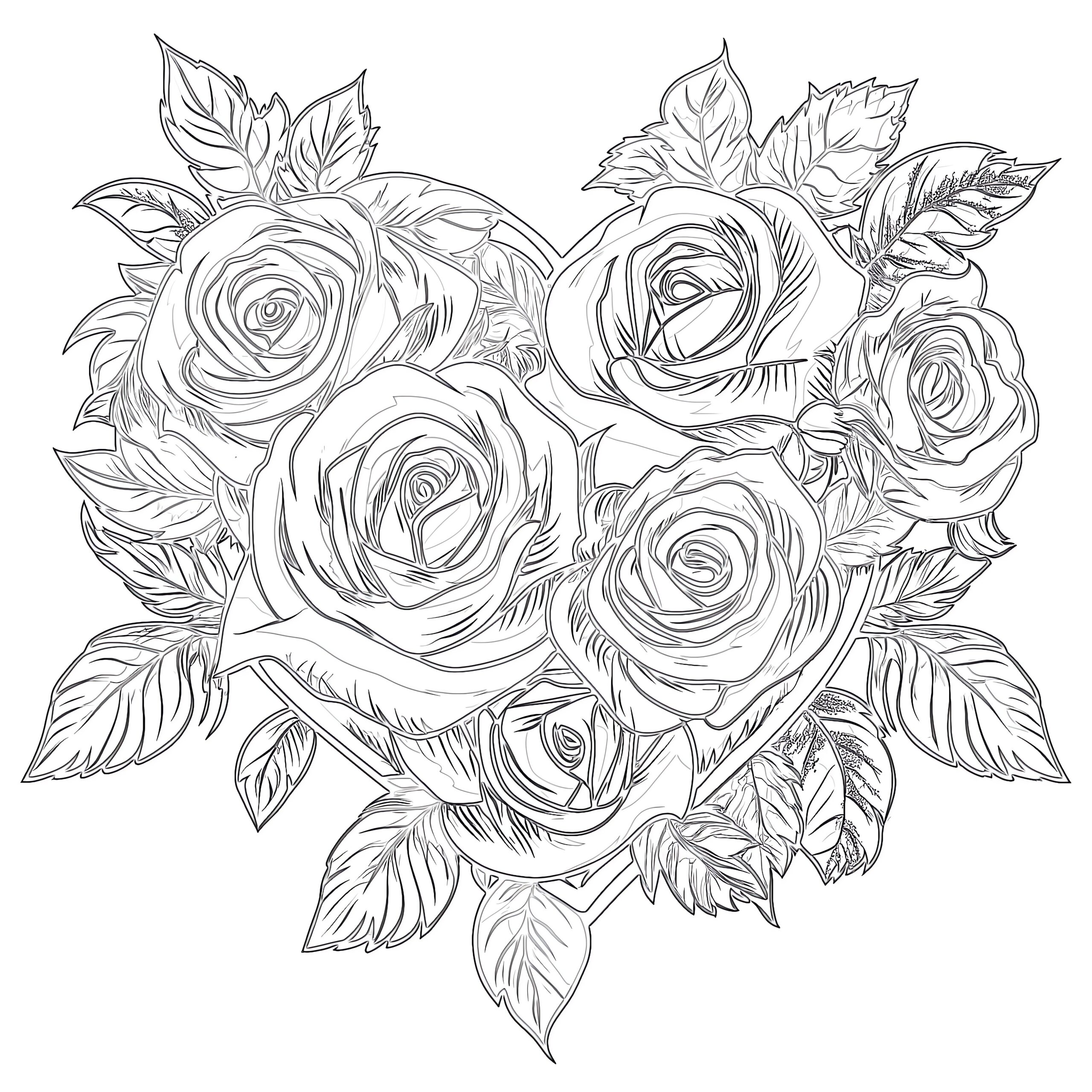 coloring sheets of roses coloring sheets of roses