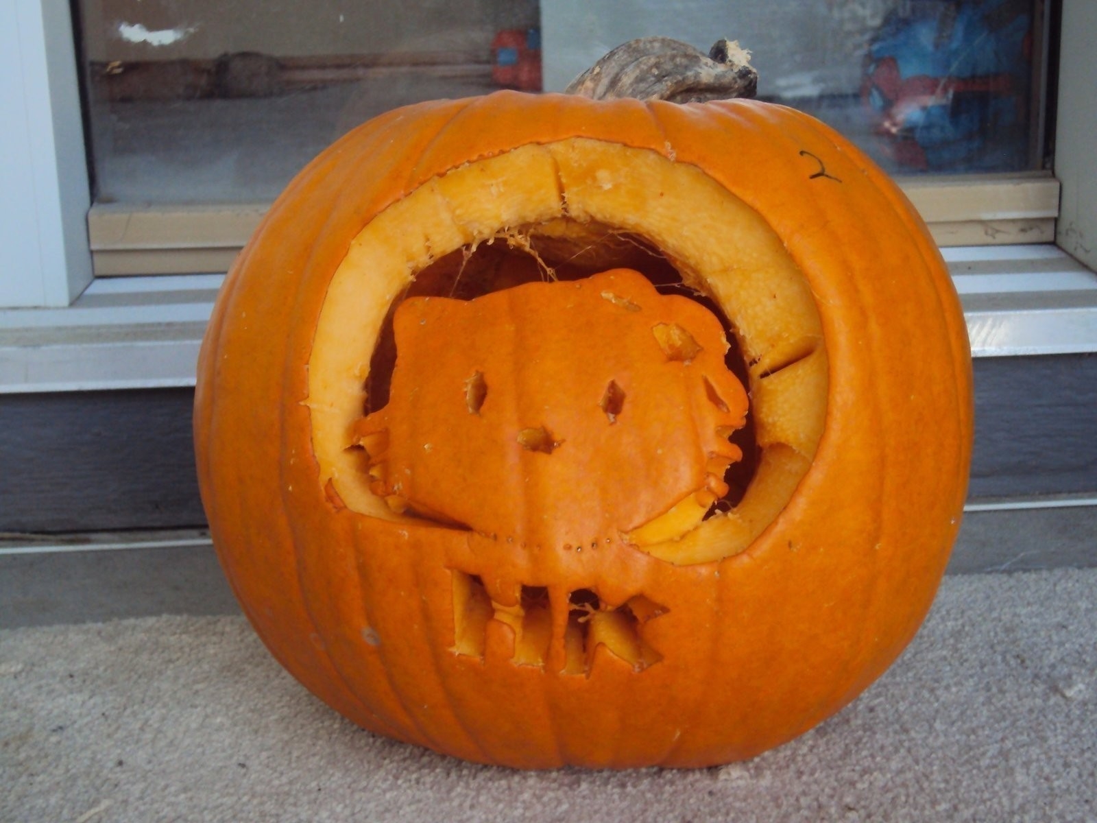 Hello Kitty Pumpkin A Pumpkin Creation By Joanne Hello Kitty Pumpkin A Pumpkin Creation By Joanne