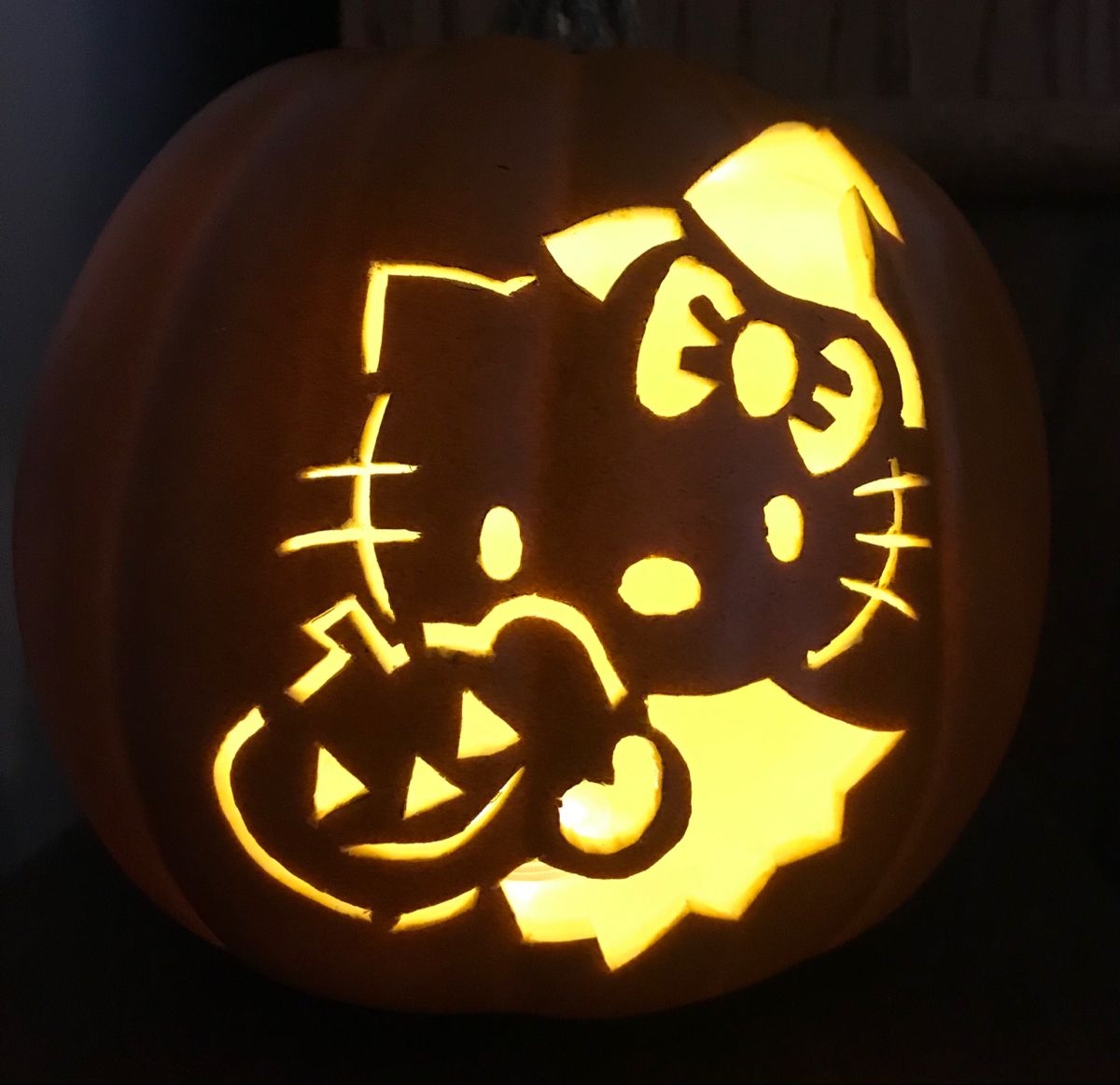 Hello Kitty With Pumpkin Hello Kitty With Pumpkin