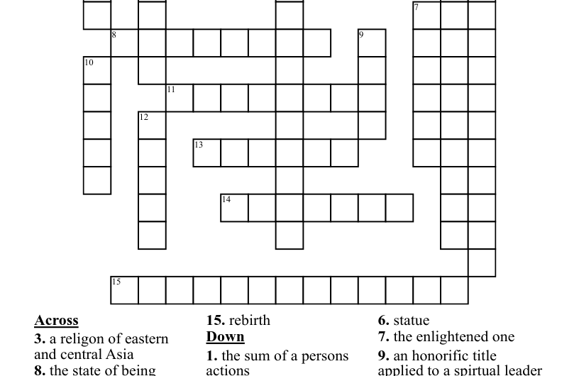 Hindu Honorific Crossword Clue
