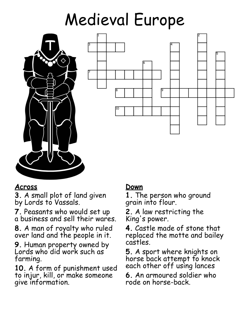 medieval mongol invaders crossword medieval mongol invaders crossword