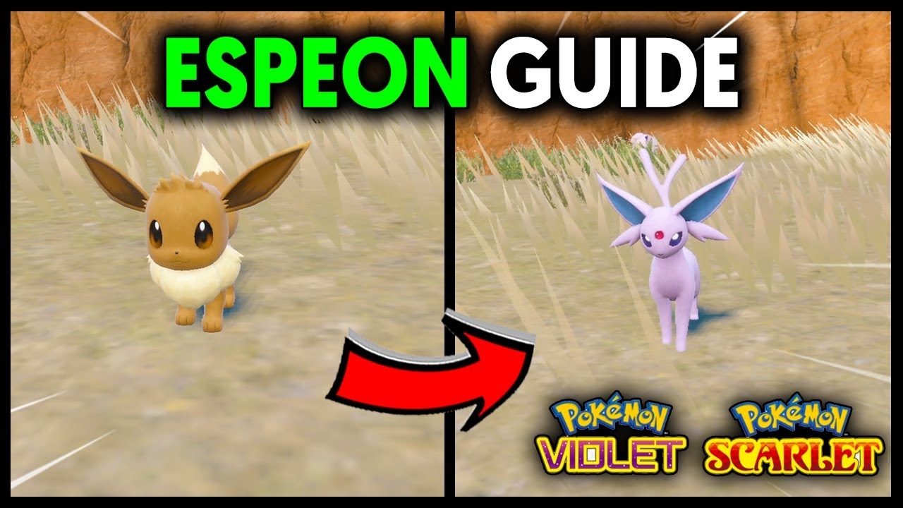 HOW TO EASILY EVOLVE EEVEE INTO ESPEON ON POKEMON SCARLET AND VIOLET YouTube HOW TO EASILY EVOLVE EEVEE INTO ESPEON ON POKEMON SCARLET AND VIOLET YouTube