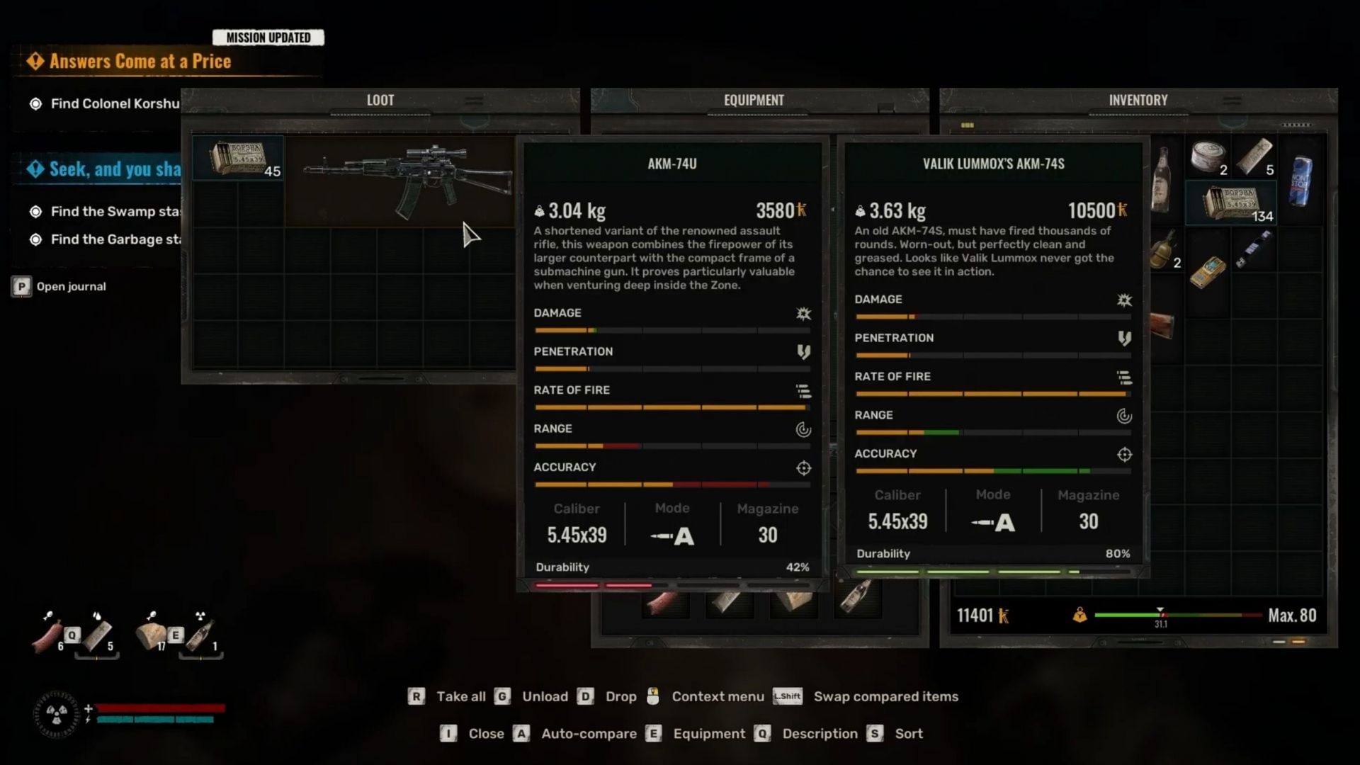 How To Get Valik Lummox s AKM 74S In Stalker 2 How To Get Valik Lummox s AKM 74S In Stalker 2