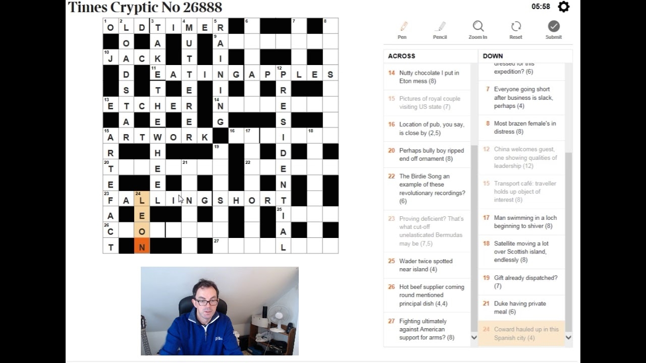 How To Solve The Times Crossword 20 Nov 2017 YouTube How To Solve The Times Crossword 20 Nov 2017 YouTube