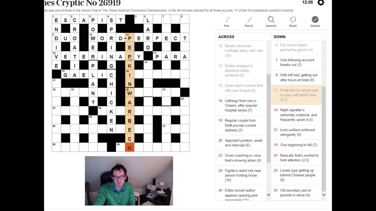 How To Solve The Times Crossword 27 Dec 2017 YouTube How To Solve The Times Crossword 27 Dec 2017 YouTube