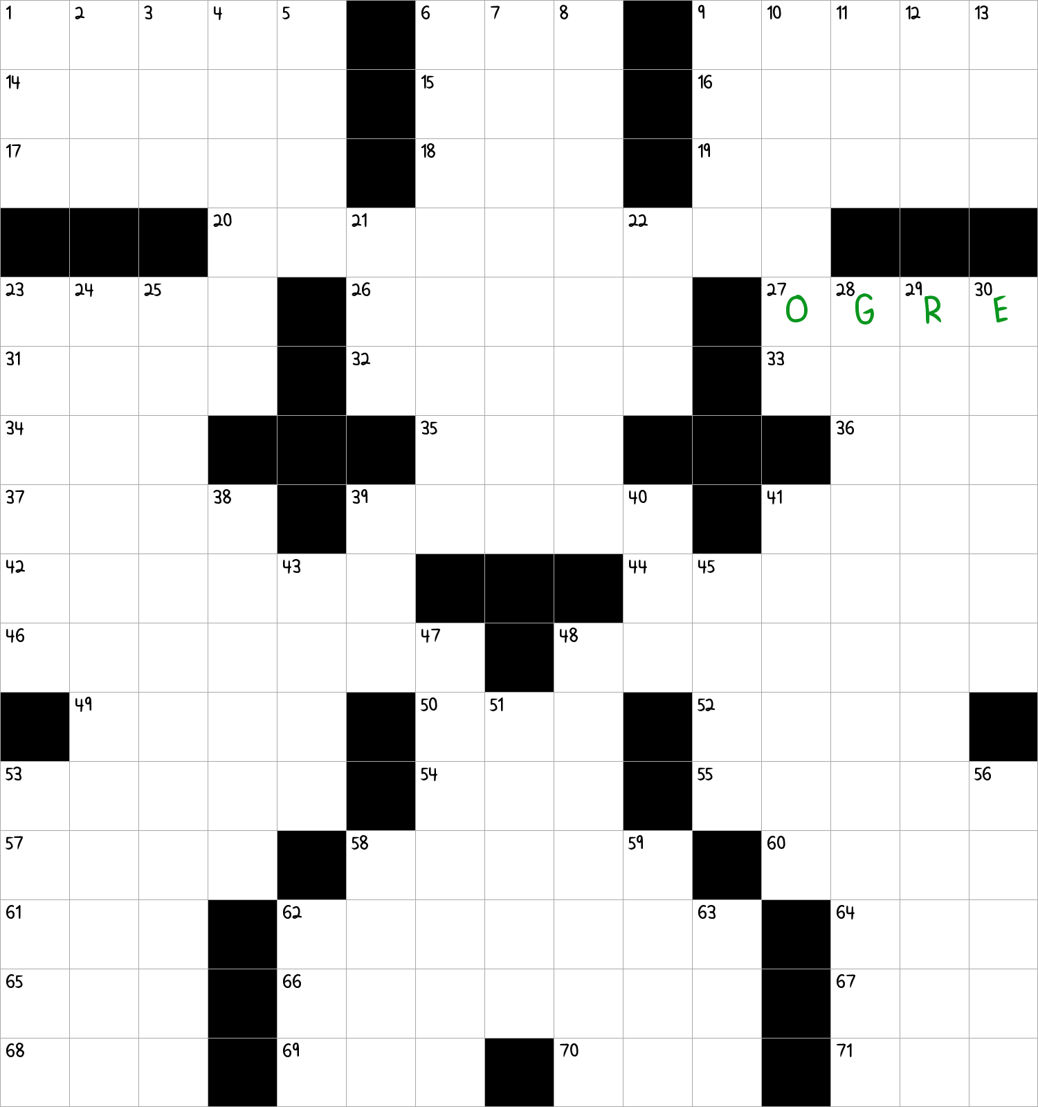 Hulking Brute NYT Crossword Clue March 5 2025