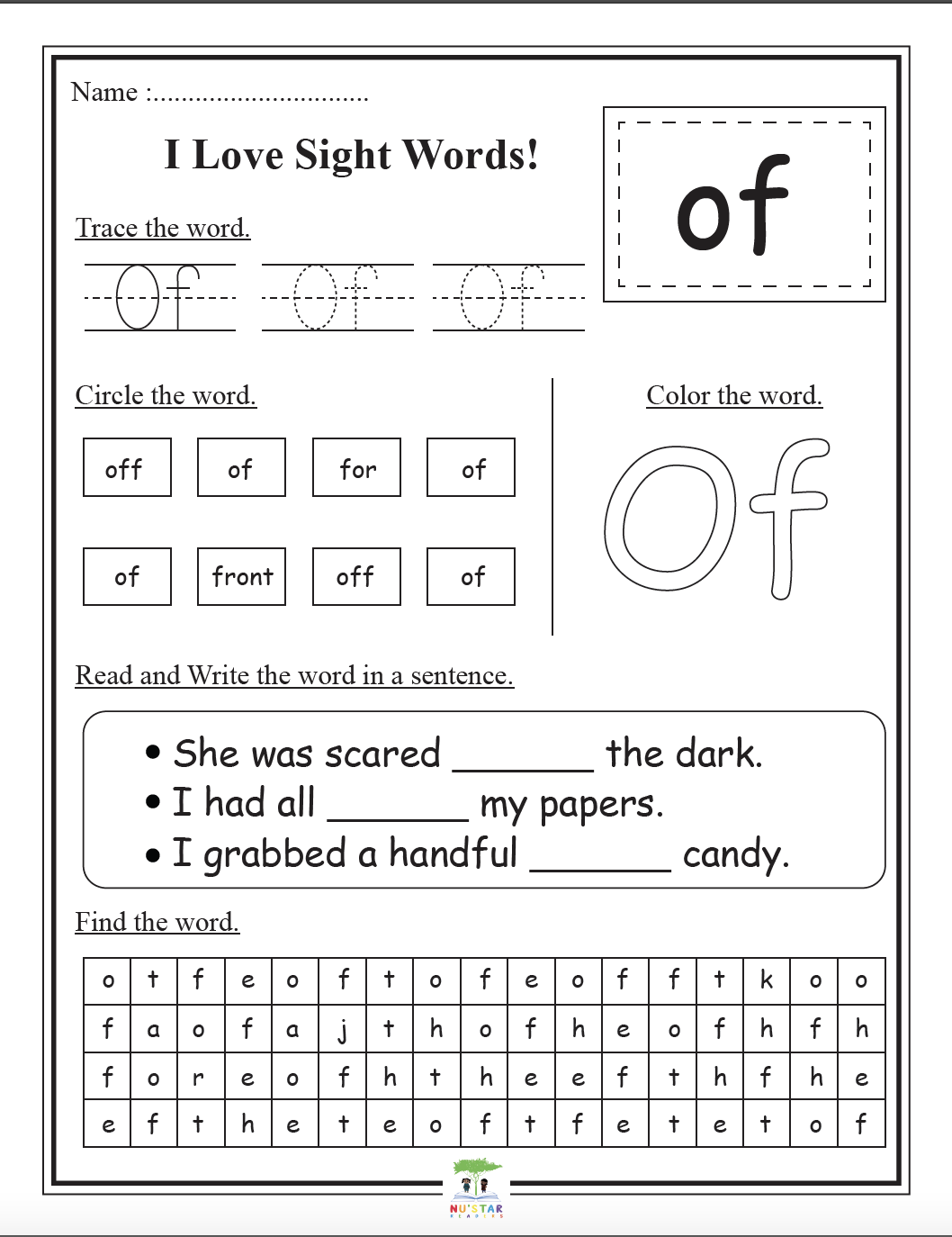 sight word practice worksheets sight word practice worksheets