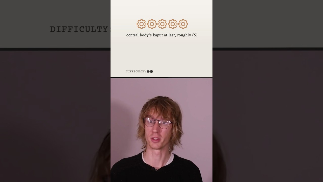 I Solved This Cryptic Clue ROUGHLY The Crack 5 10 crypticcrossword Crossword puzzle YouTube I Solved This Cryptic Clue ROUGHLY The Crack 5 10 crypticcrossword Crossword puzzle YouTube