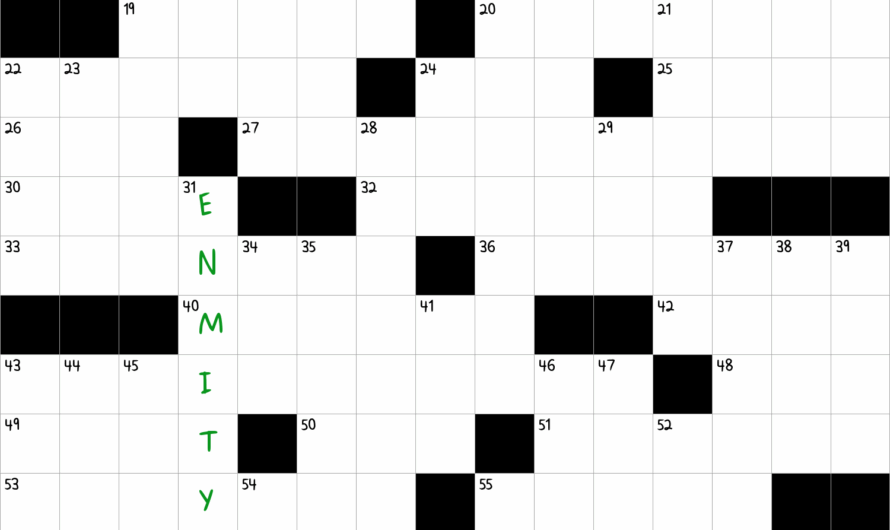 Illwill Crossword Clue