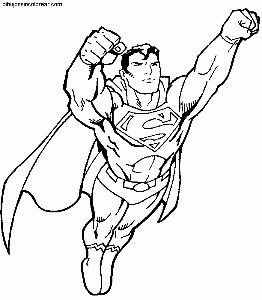 Image Of Superman To Download And Color Superman Coloring Pages Image Of Superman To Download And Color Superman Coloring Pages