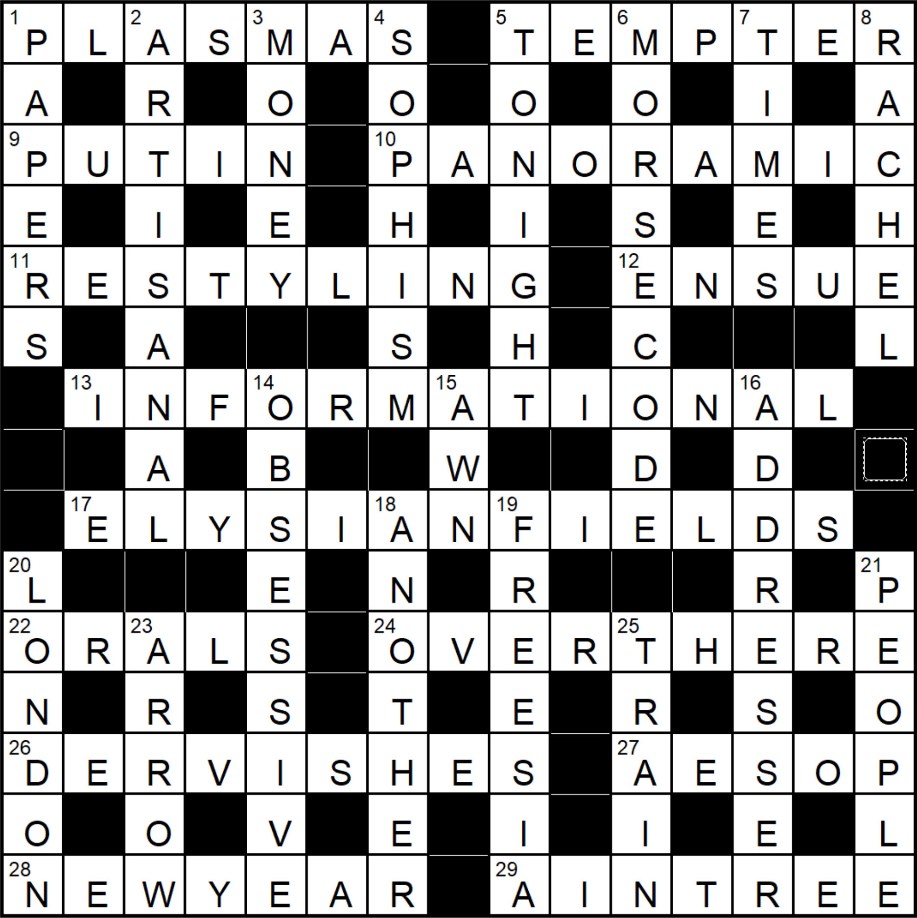 Independent 11777 Atrica Fifteensquared Independent 11777 Atrica Fifteensquared