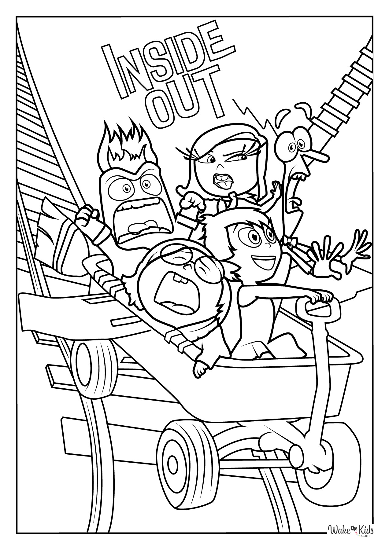 Inside Out Coloring Pages Free Printable PDFs WakeTheKids Inside Out Coloring Pages Free Printable PDFs WakeTheKids