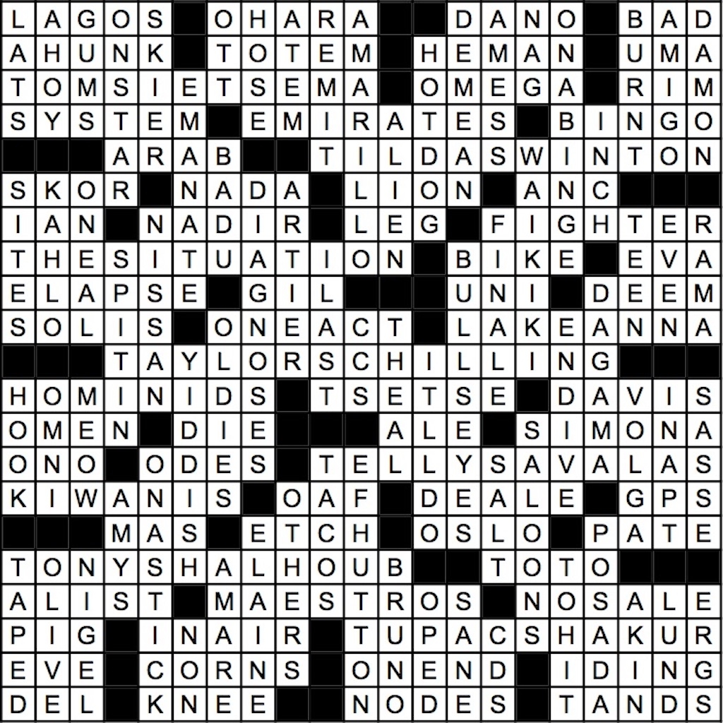 January 2019 Crossword Answer Key Washingtonian January 2019 Crossword Answer Key Washingtonian
