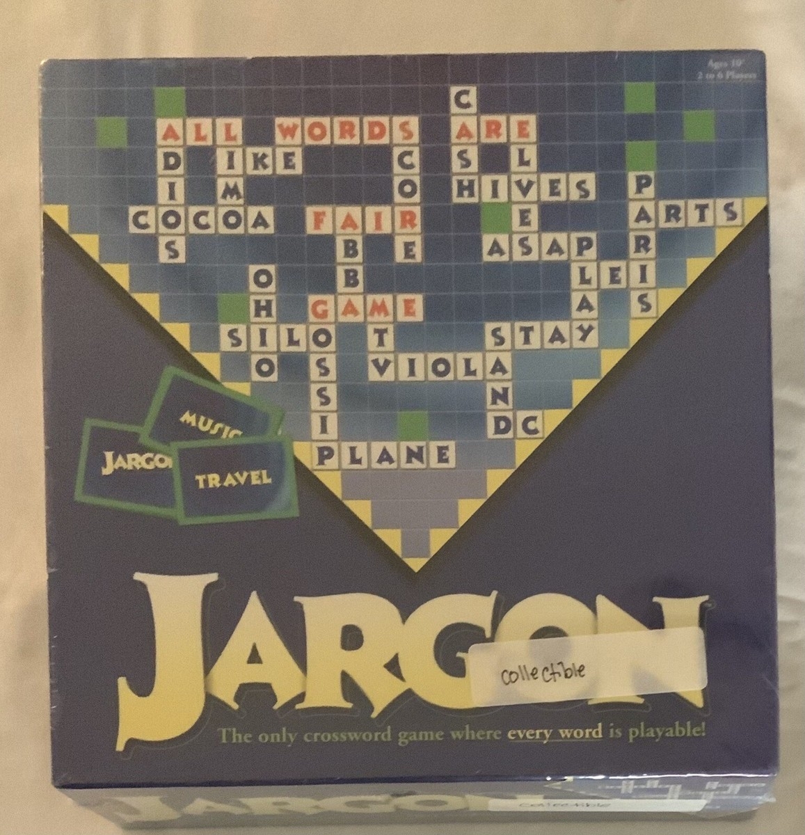Jargon The Only Crossword Game Where Every Word Is Playable Friendly Inc EBay Jargon The Only Crossword Game Where Every Word Is Playable Friendly Inc EBay