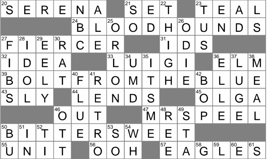 Jazz Style Crossword Clue