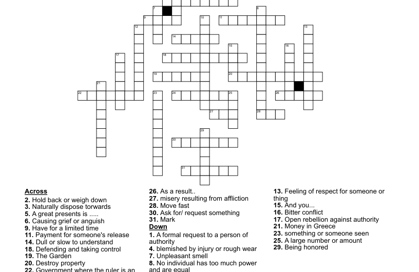 I Feel The Absolute Same Crossword