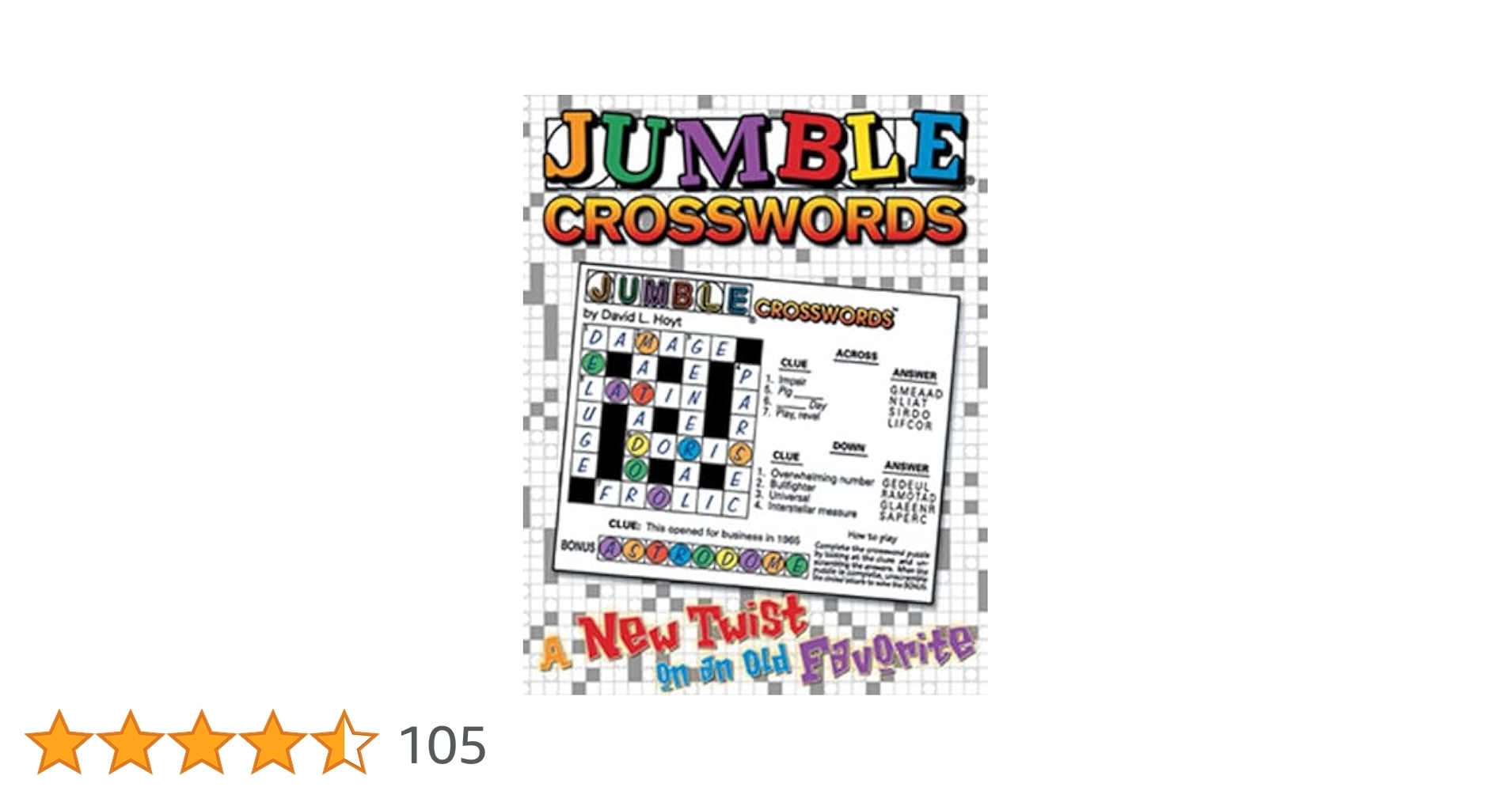 Jumble Crosswords A New Twist On An Old Favorite Jumbles r Tribune Media Services Tribune Media Services Amazon de B cher