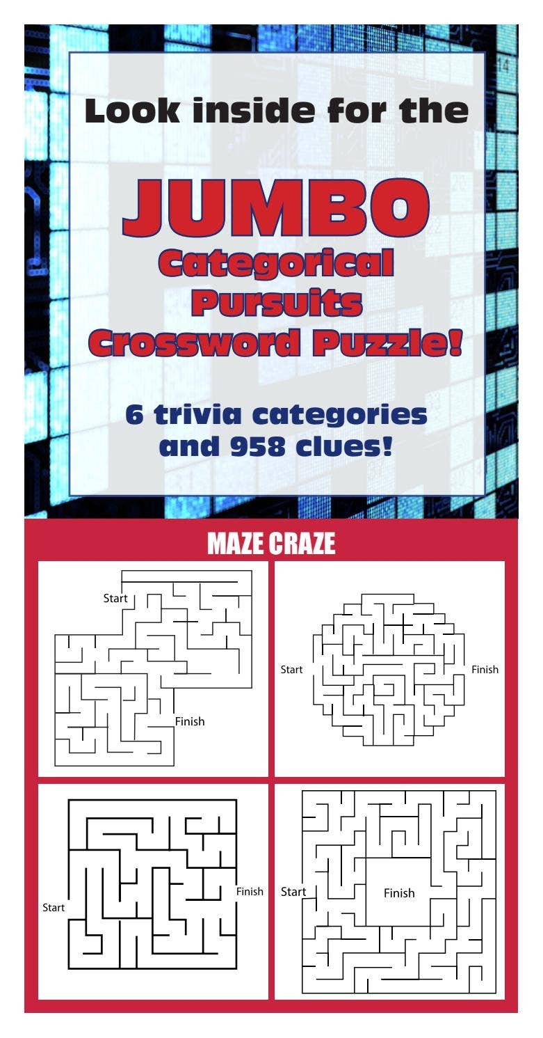 Jumbo Crossword Categorical Pursuits By Hearst Midwest Issuu Jumbo Crossword Categorical Pursuits By Hearst Midwest Issuu