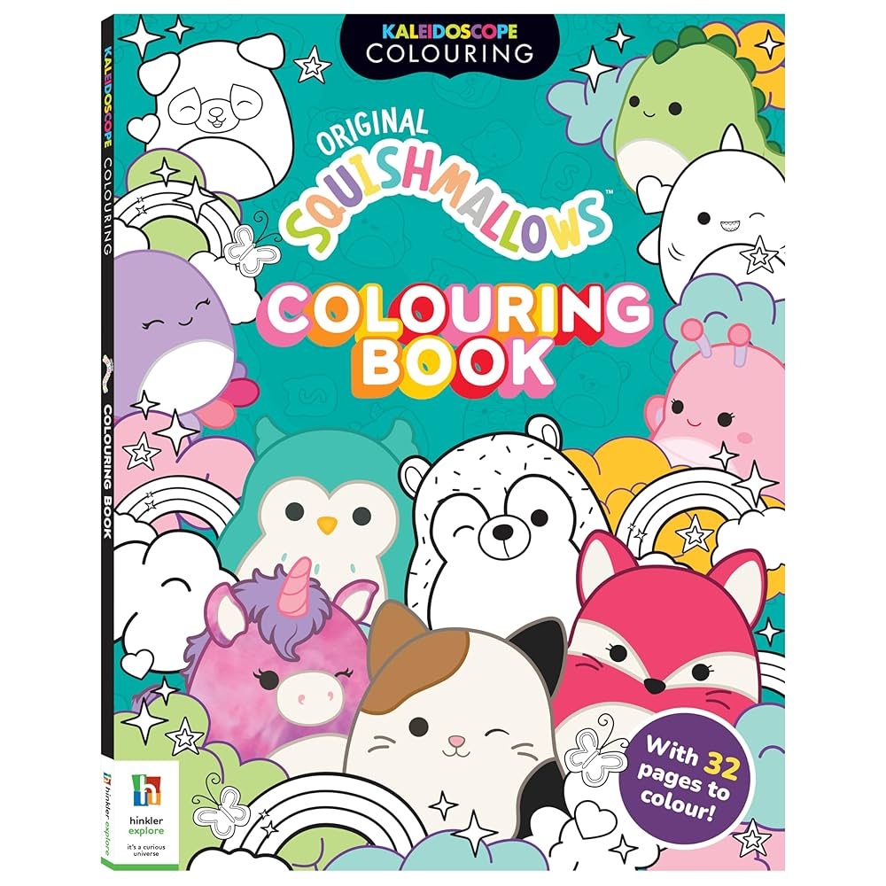 coloring book squishmallows coloring page