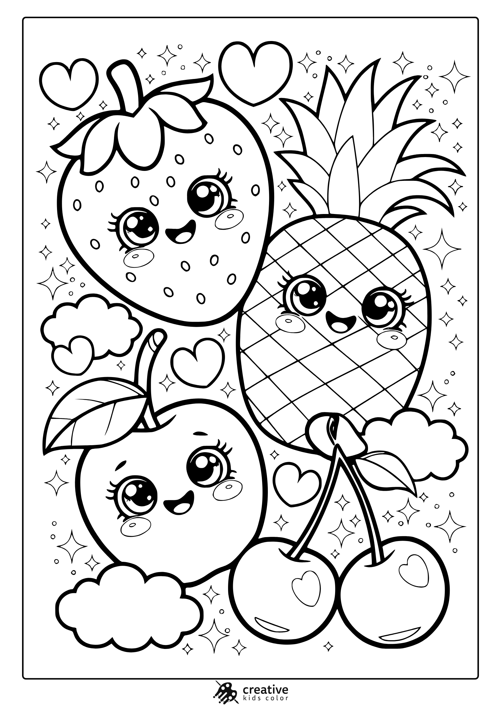food cute coloring pages food cute coloring pages
