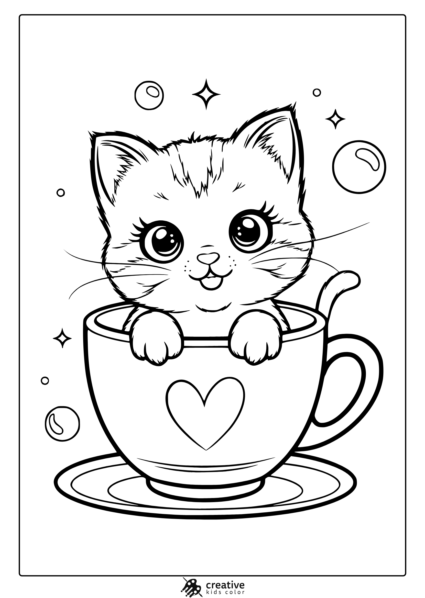 Kawaii Coloring Pages 35 Free Printable PDF