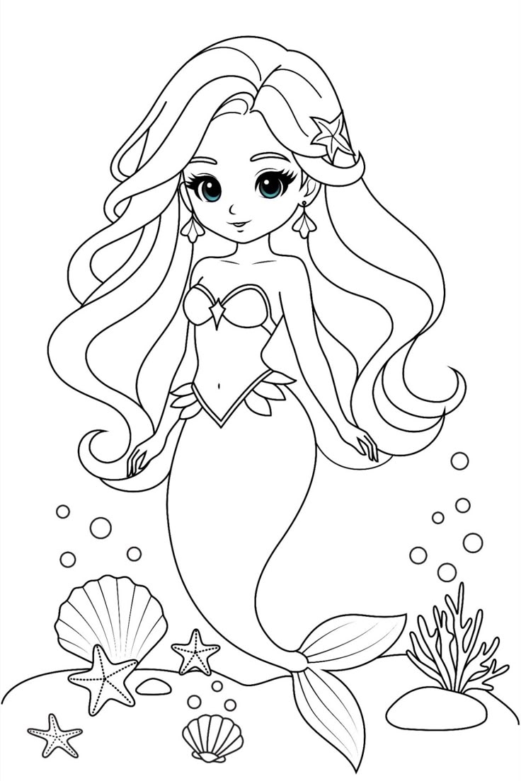 mermaid pictures to color mermaid pictures to color