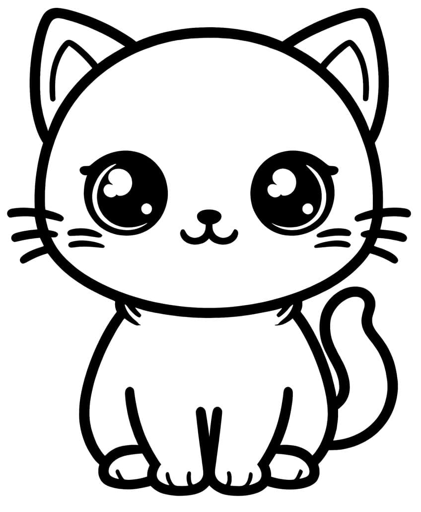 Kitten Coloring Pages 20 Easy Coloring Sheets Kitten Coloring Pages 20 Easy Coloring Sheets