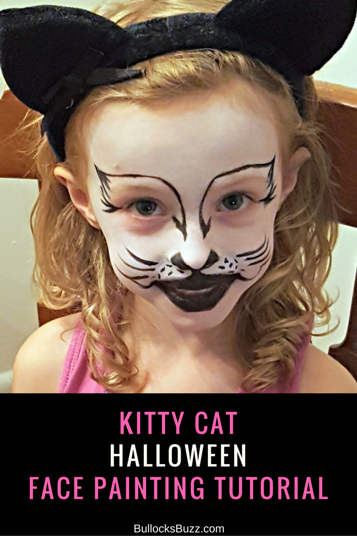 Kitty Cat Face Painting Tutorial Halloween With Snazaroo Kitty Cat Face Painting Tutorial Halloween With Snazaroo