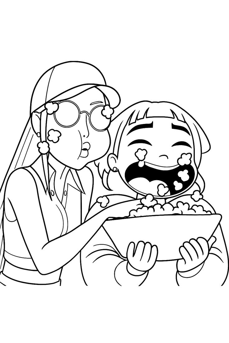 KPop Demon Hunters Coloring Pages KPop Demon Hunters Coloring Pages