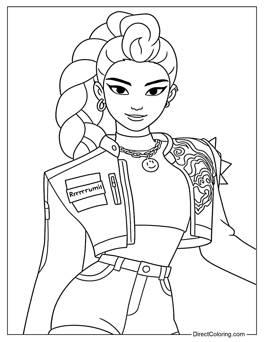 KPop Demon Hunters Coloring Pages Free PDF To Download And Print KPop Demon Hunters Coloring Pages Free PDF To Download And Print